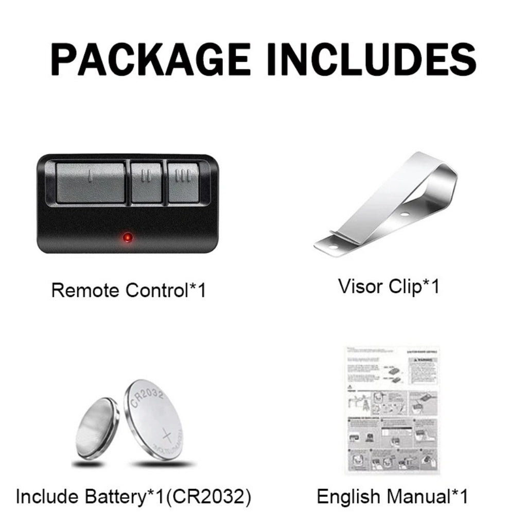 Premium 5 PCS Garage Door Remote Control for Liftmaster/Chamberlain/Craftsman 893LM 893Max - Smooth Operation and Compatibility Assurance