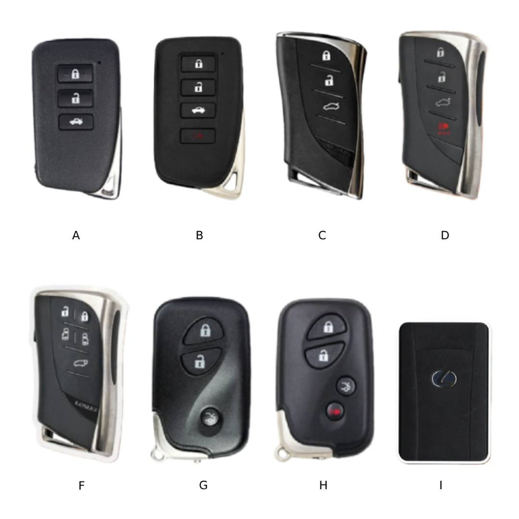 Luxury Lexus Key Fob Case - Handmade Genuine Leather Protector Cover |Fits All Models