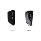 Étui de clé de voiture en cuir pour Volkswagen Golf 8 Touron ID6X ID4X ID6 (3,5 boutons)