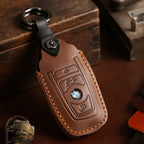 BMW Leather Car Key Cover 2,3 Button
