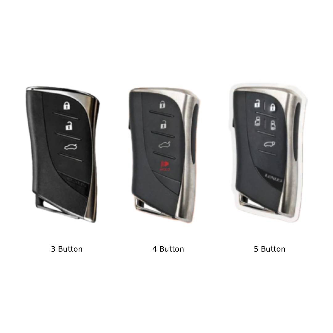 Lexus Es200 Rx/es300 Nx200 LM350h LM500 Leather Car Key Cover 3,4,5 Button