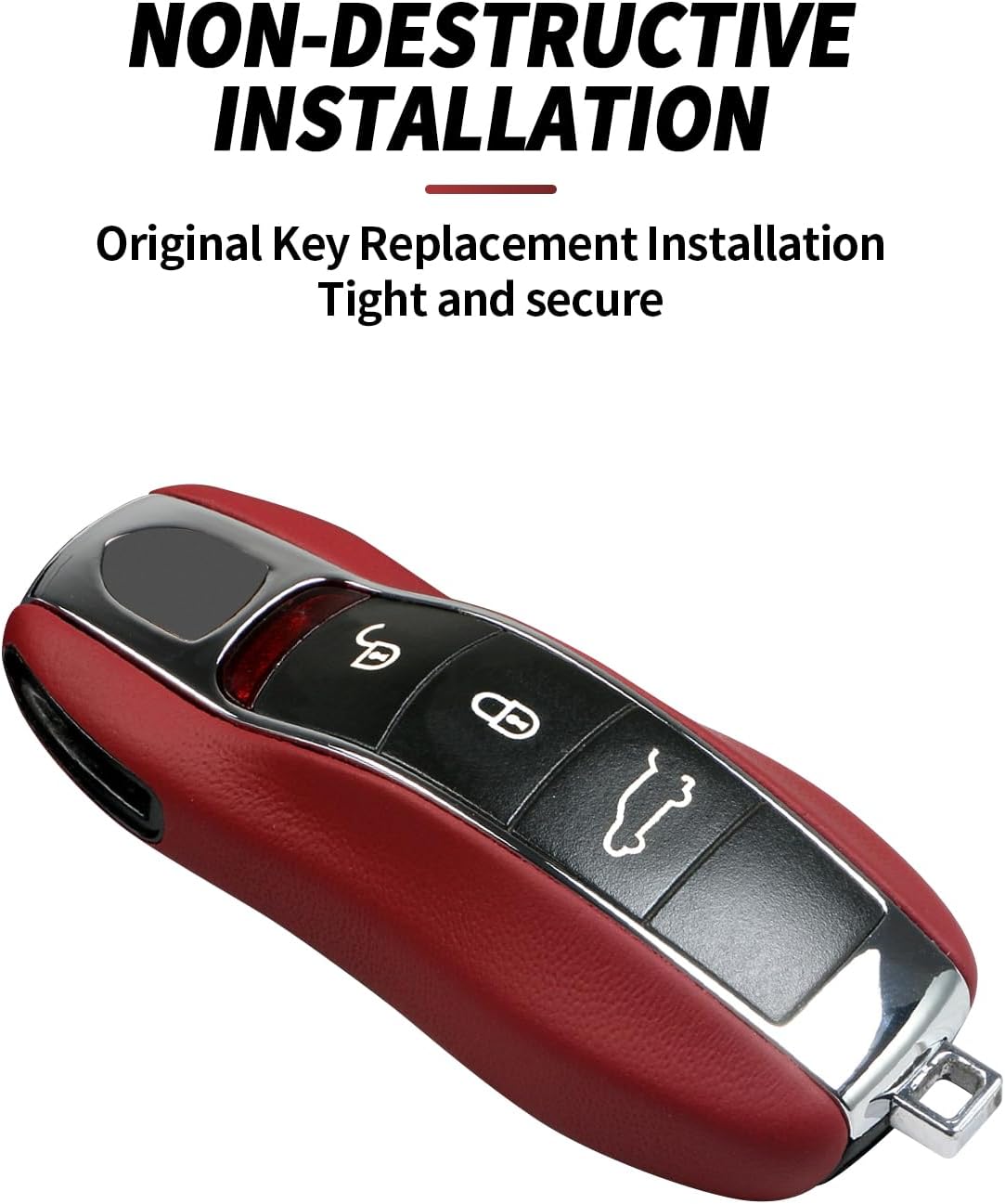 Porsche  Leather Key Fob Cover