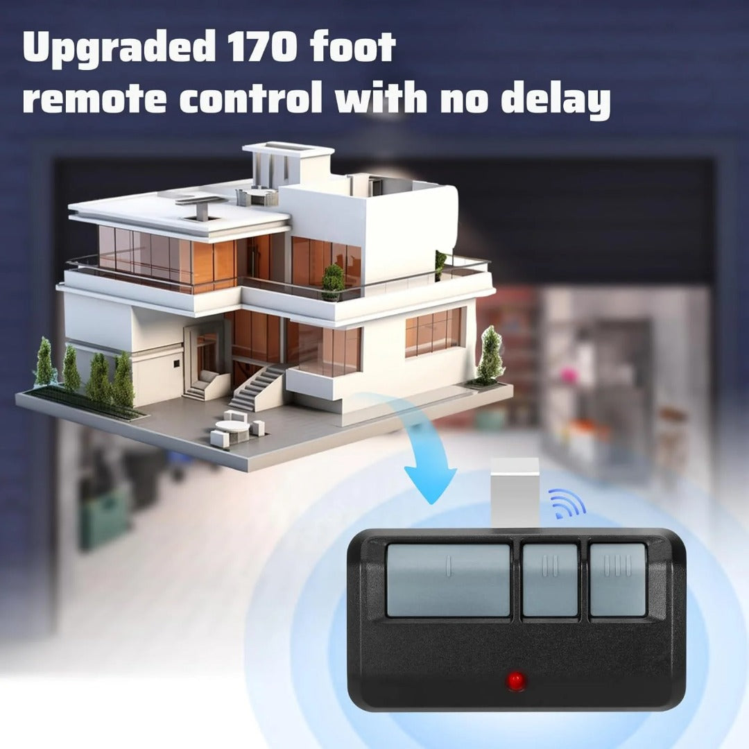 Télécommande de porte de garage haut de gamme 5 pièces pour Liftmaster/Chamberlain/Craftsman 893LM 893Max - Fonctionnement fluide et compatibilité garantie