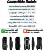 Porsche  Leather Key Fob Cover