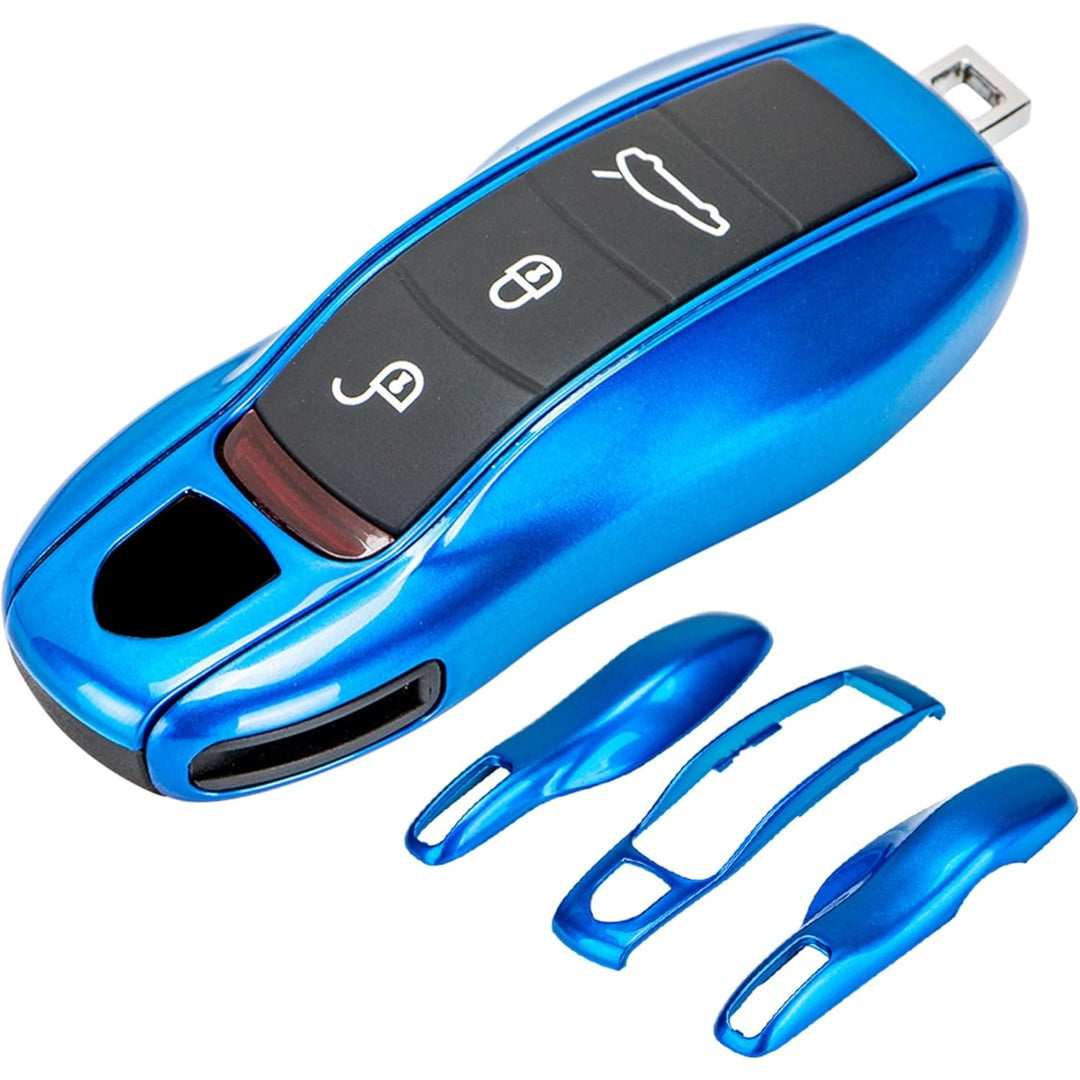 Porsche Schlüsselgehäuse-Ersatz, 3-teilig, lackierte Schlüsselabdeckung 