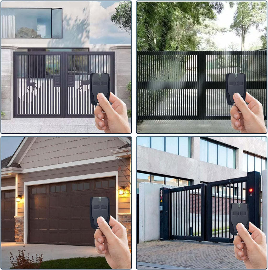 3 Stück BFT Mitto B2 Garagentor-Fernbedienung - 433,92 MHz 2-Kanal-Handsender für elektrische Tore