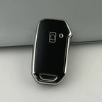 Kia Car Key Cover Silver Edge