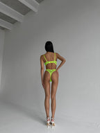 Polka Dot Thong Sexy Lingerie 2-Piece Set G string Thong