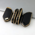 Carsine Kia Car Key Case Golden Edge Black / Key case