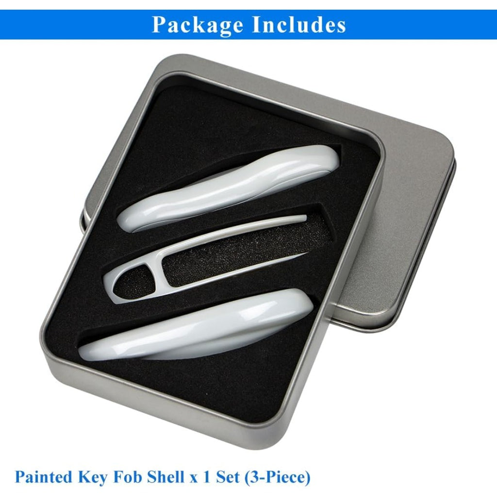 Coque de remplacement pour clé Porsche, 3 pièces, peinte 