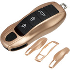 Coque de remplacement pour clé Porsche, 3 pièces, peinte 