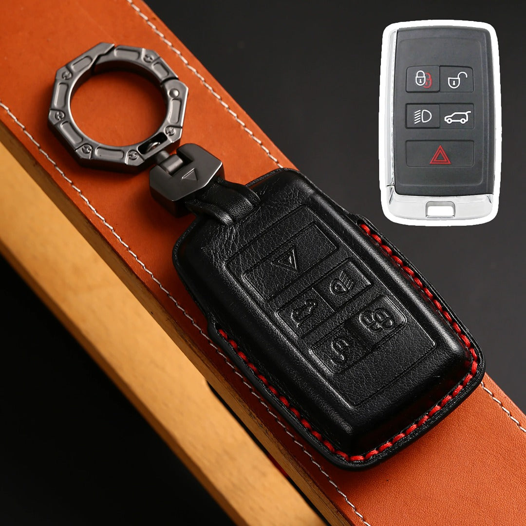Land Rover/Jaguar Leather Car Key Cover
