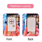 Carsine Toyota Car Key Case Golden Edge